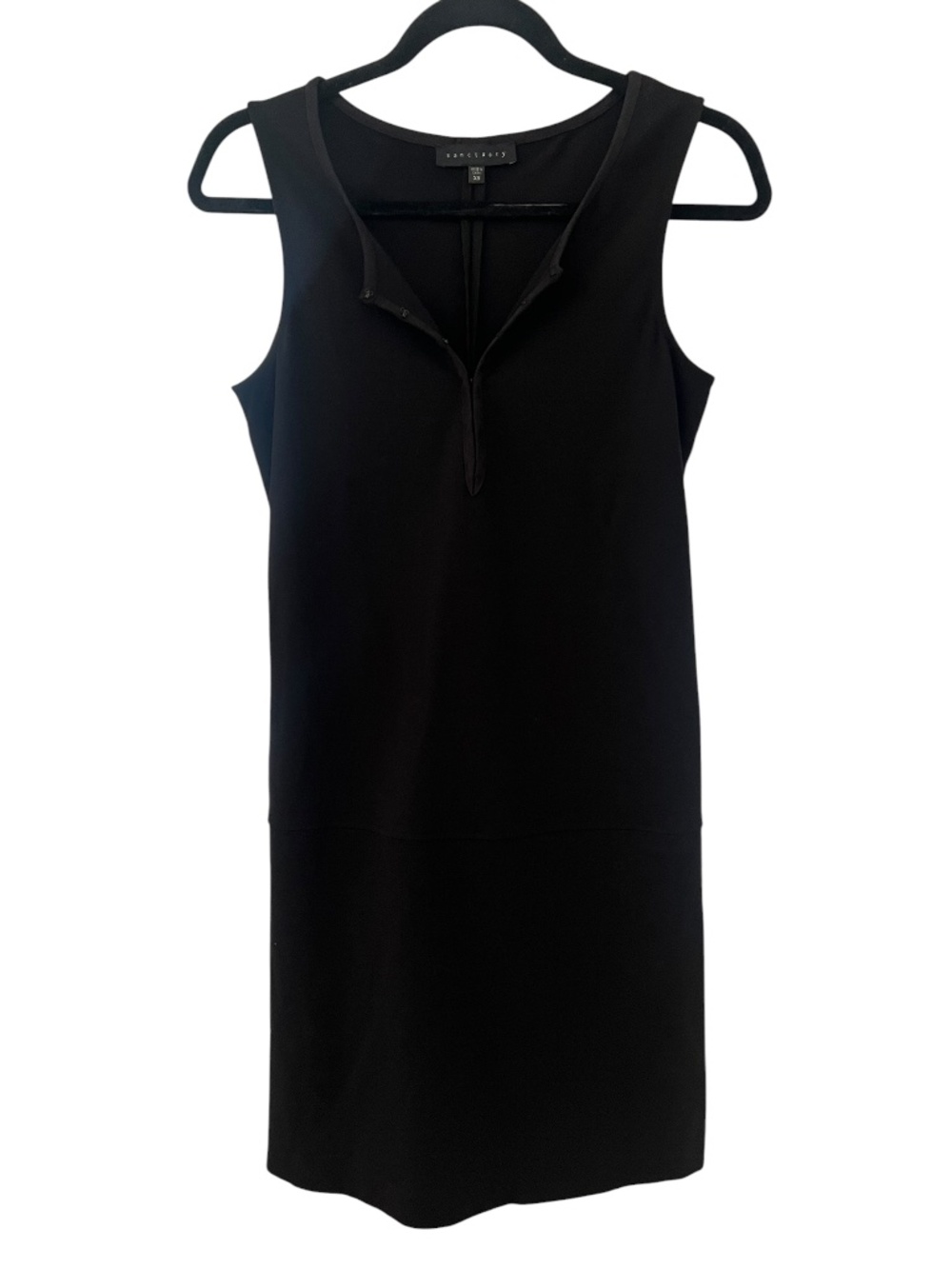 Sanctuary Little Black Dress Sleeveless Shift (XS)
